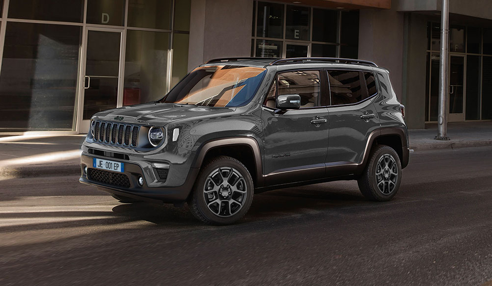 Nieuwe Jeep Renegade E Hybrid Mild Hybride SUV Jeep BE